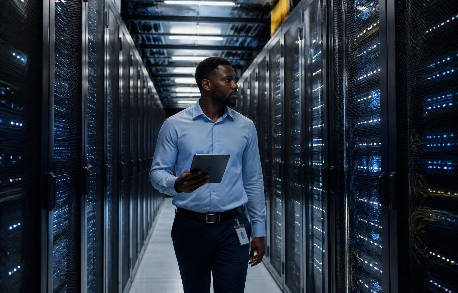 Baie réseau et infrastructure informatique — gestion de parc SMART IT Abidjan